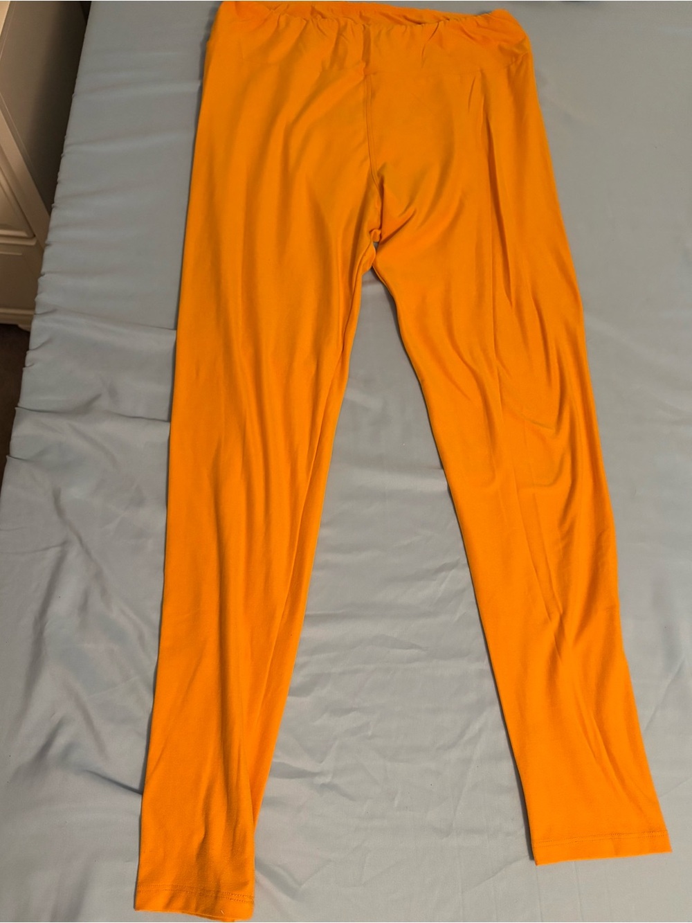 LuLaRoe Bright Orange Women's Stretch Leggings